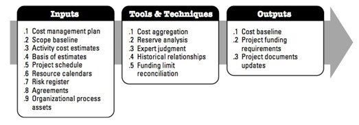 figure 17 inputs, tools & techniques, outputs to determine budget.jpg